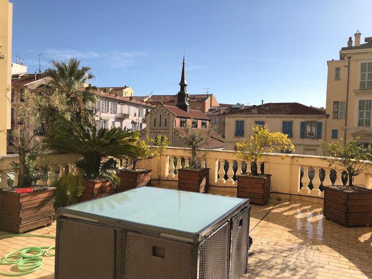 Appartement Terrasse Dans Palace Belle Epoque Ментона Екстериор снимка