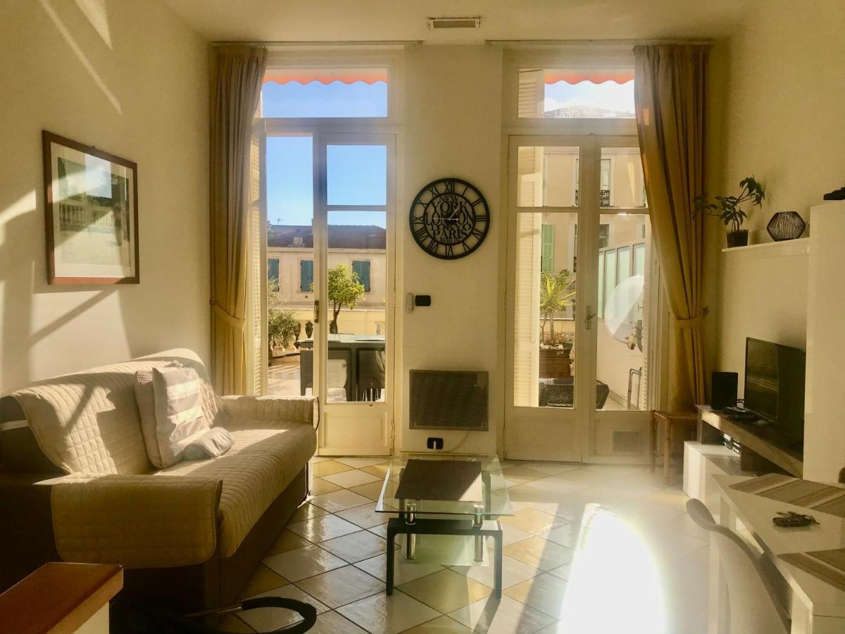 Appartement Terrasse Dans Palace Belle Epoque Ментона Екстериор снимка