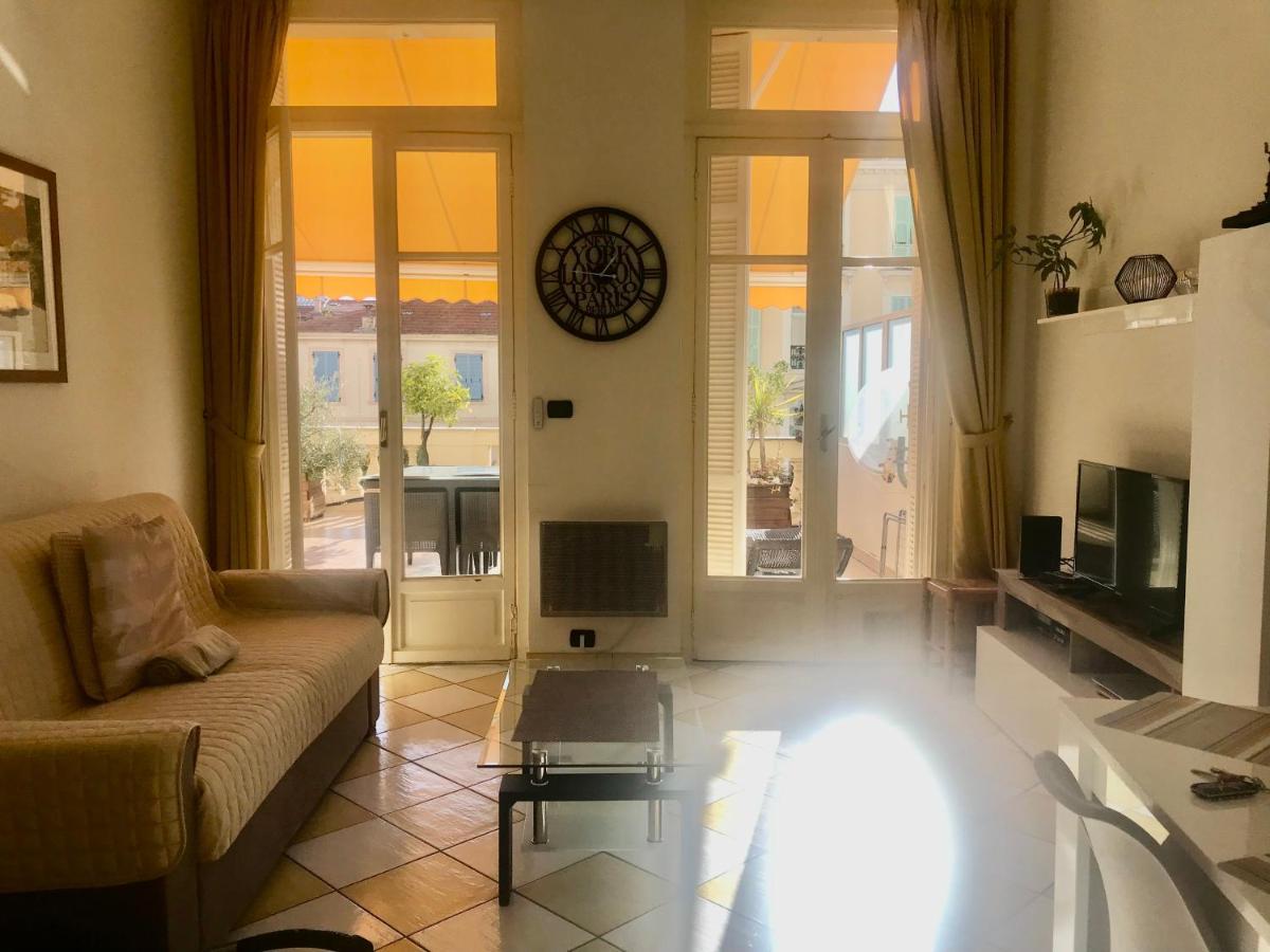 Appartement Terrasse Dans Palace Belle Epoque Ментона Екстериор снимка