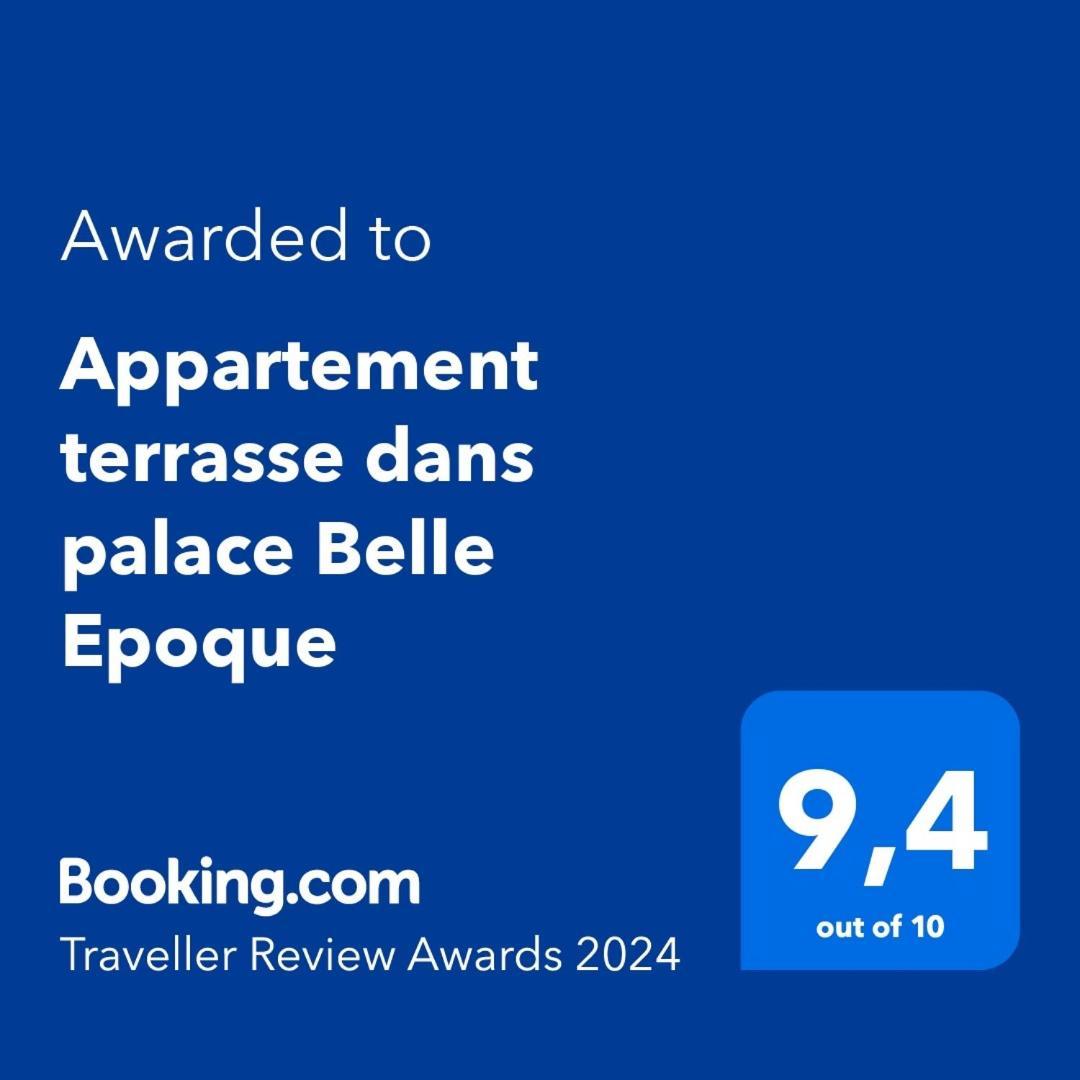 Appartement Terrasse Dans Palace Belle Epoque Ментона Екстериор снимка